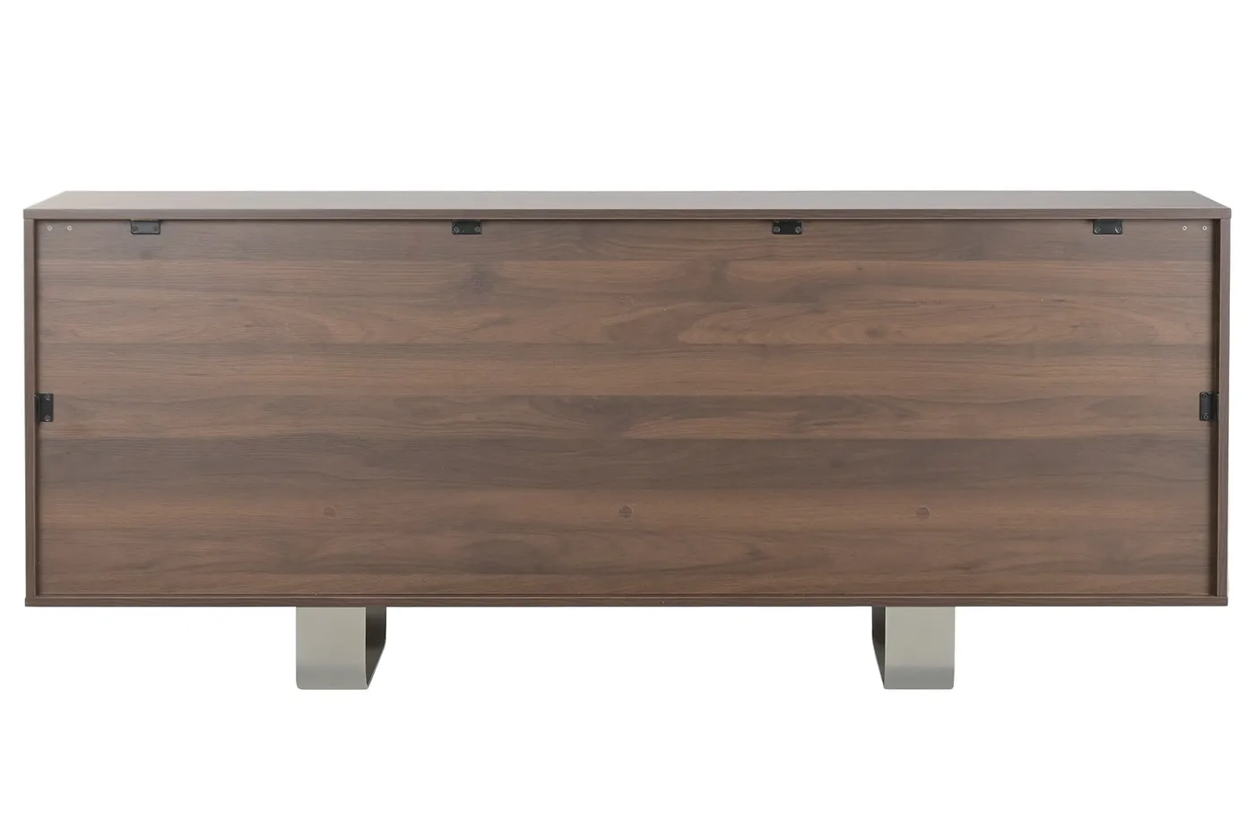 Dressoir van MDF, metaal en marmer bruin — Foto 2