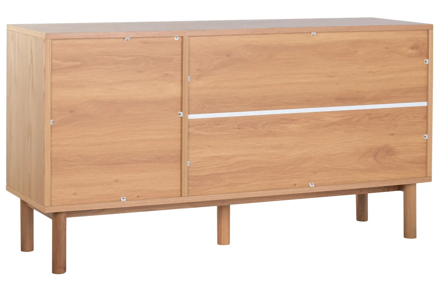 Dressoir van MDF en glas naturel — Foto 2