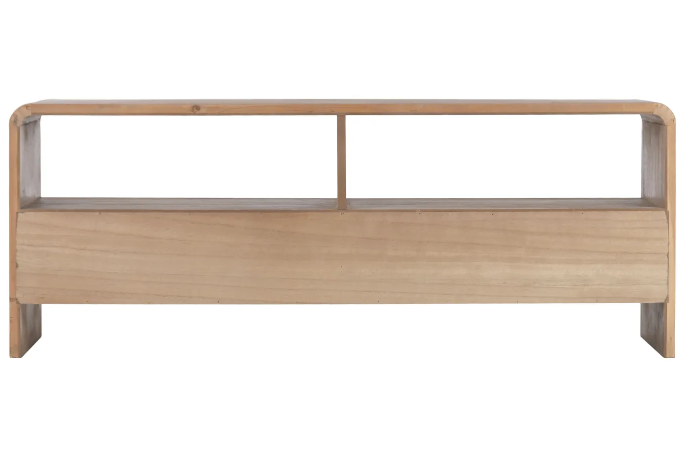 Paulownia elm TV unit with drawers — Photo 2