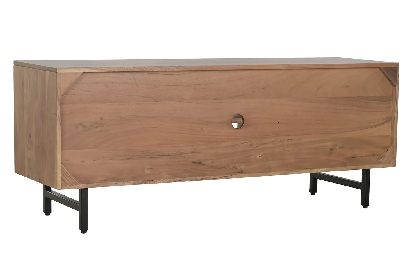 Acacia metal TV unit – brown — Photo 2