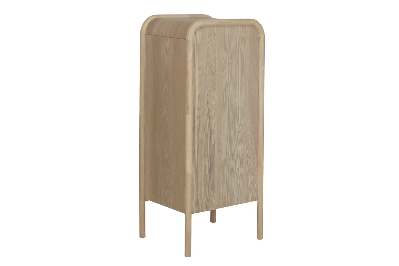 Fir rattan tallboy – natural — Photo 2