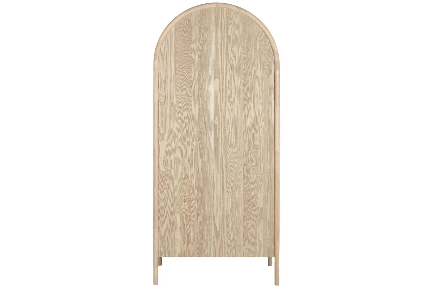 Kast van vurenhout en rotan naturel — Foto 2