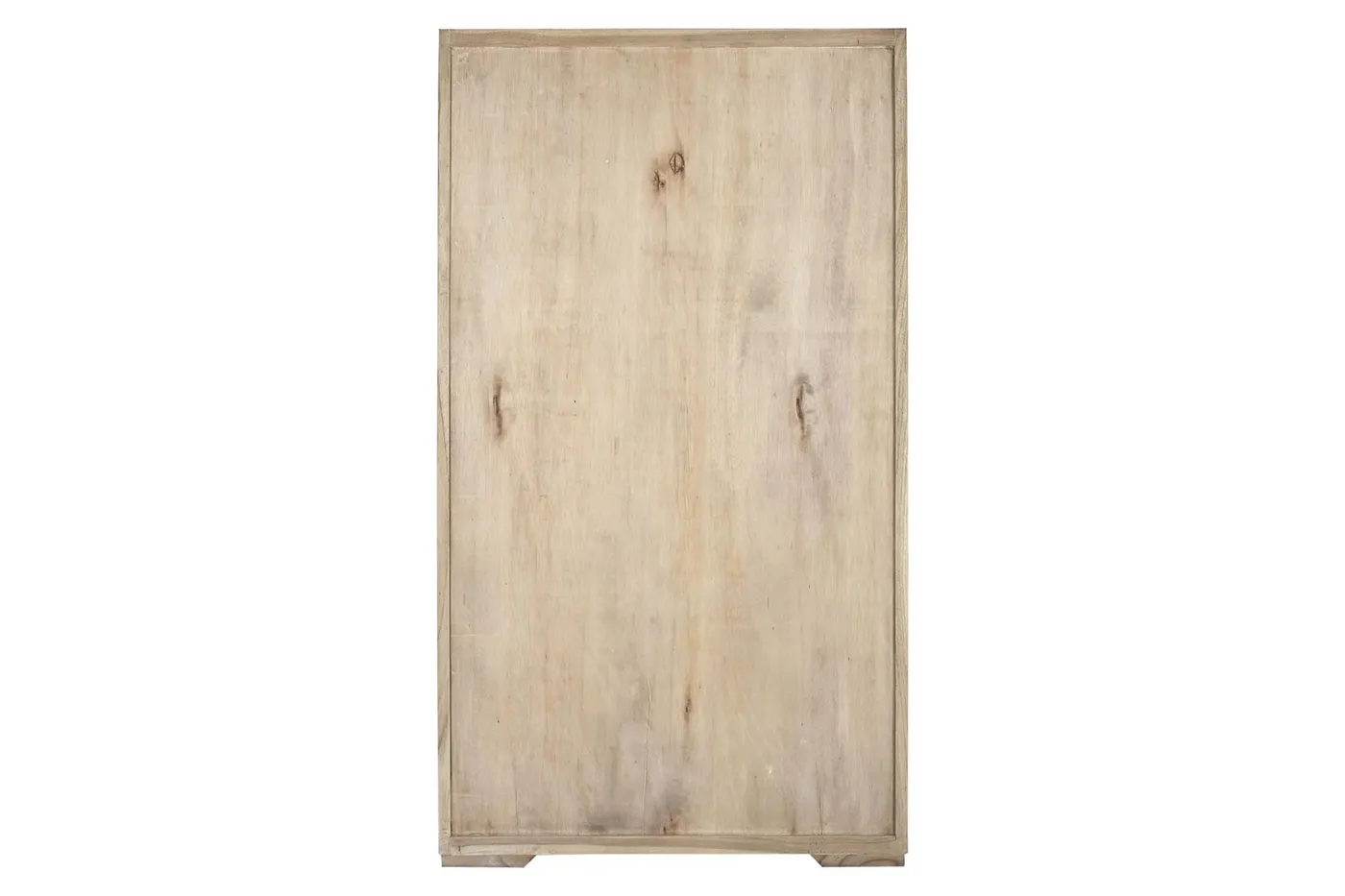 Mindi glass display cabinet – natural — Photo 2