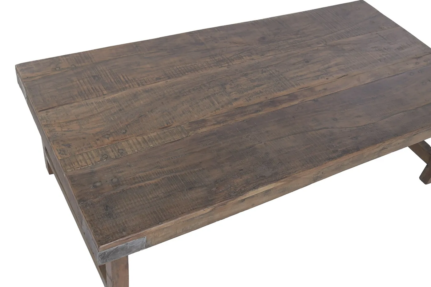 Opvouwbare salontafel van hout en gerecycled materiaal — Foto 2
