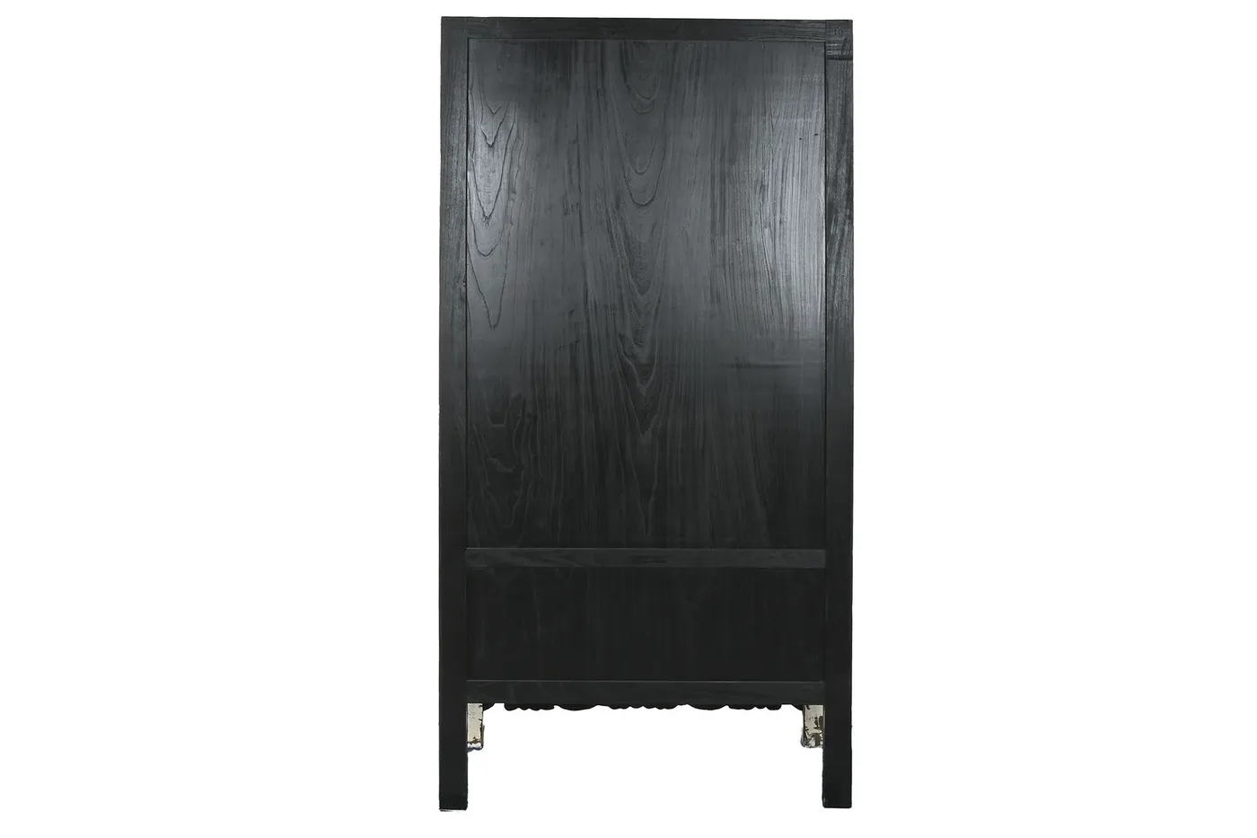 Armoire sculptée en sapin et métal naturelle — Photo 2
