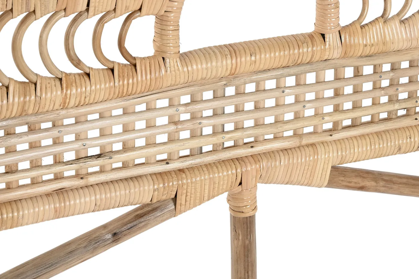 Bamboo rattan headboard – natural — Photo 2