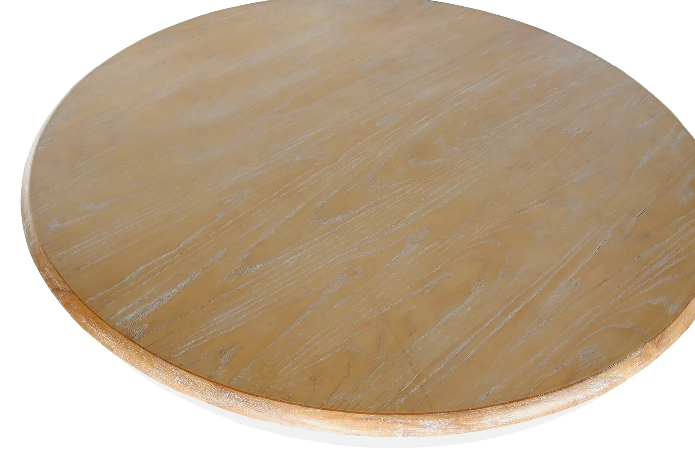 Table ronde en orme blanche — Photo 2