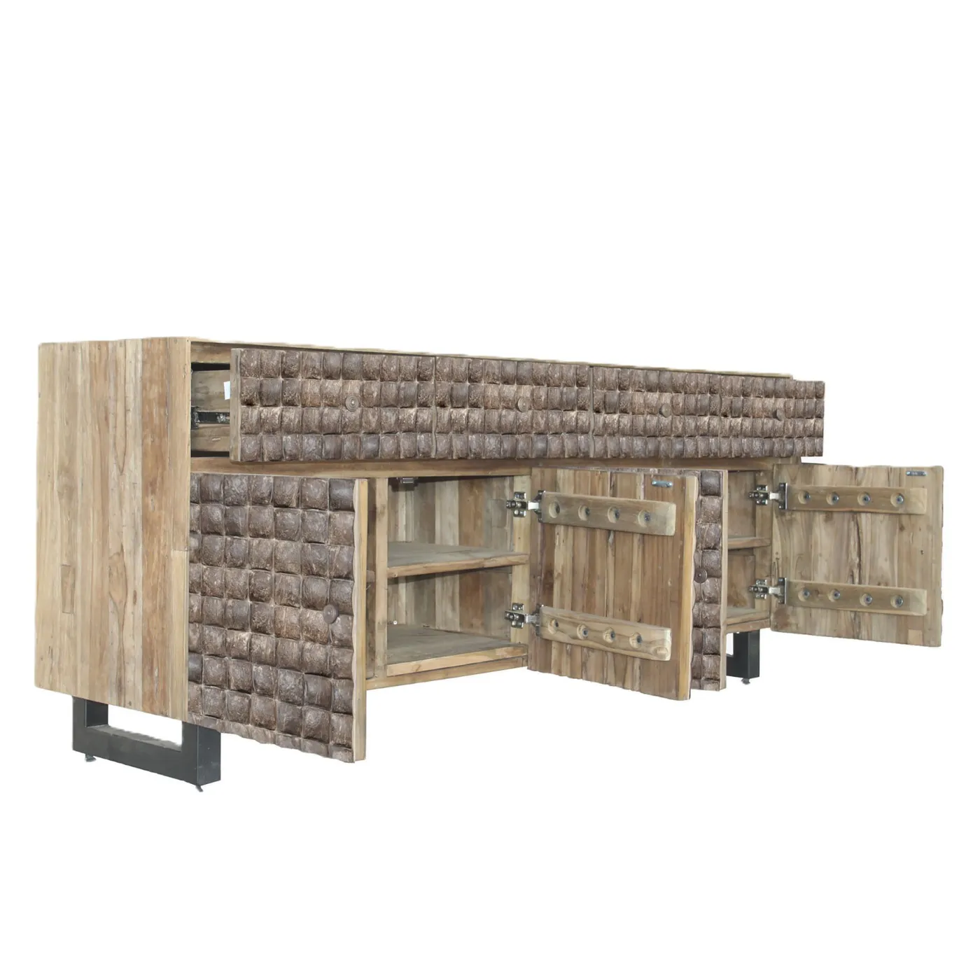Teak recycled coconut sideboard — Photo 2