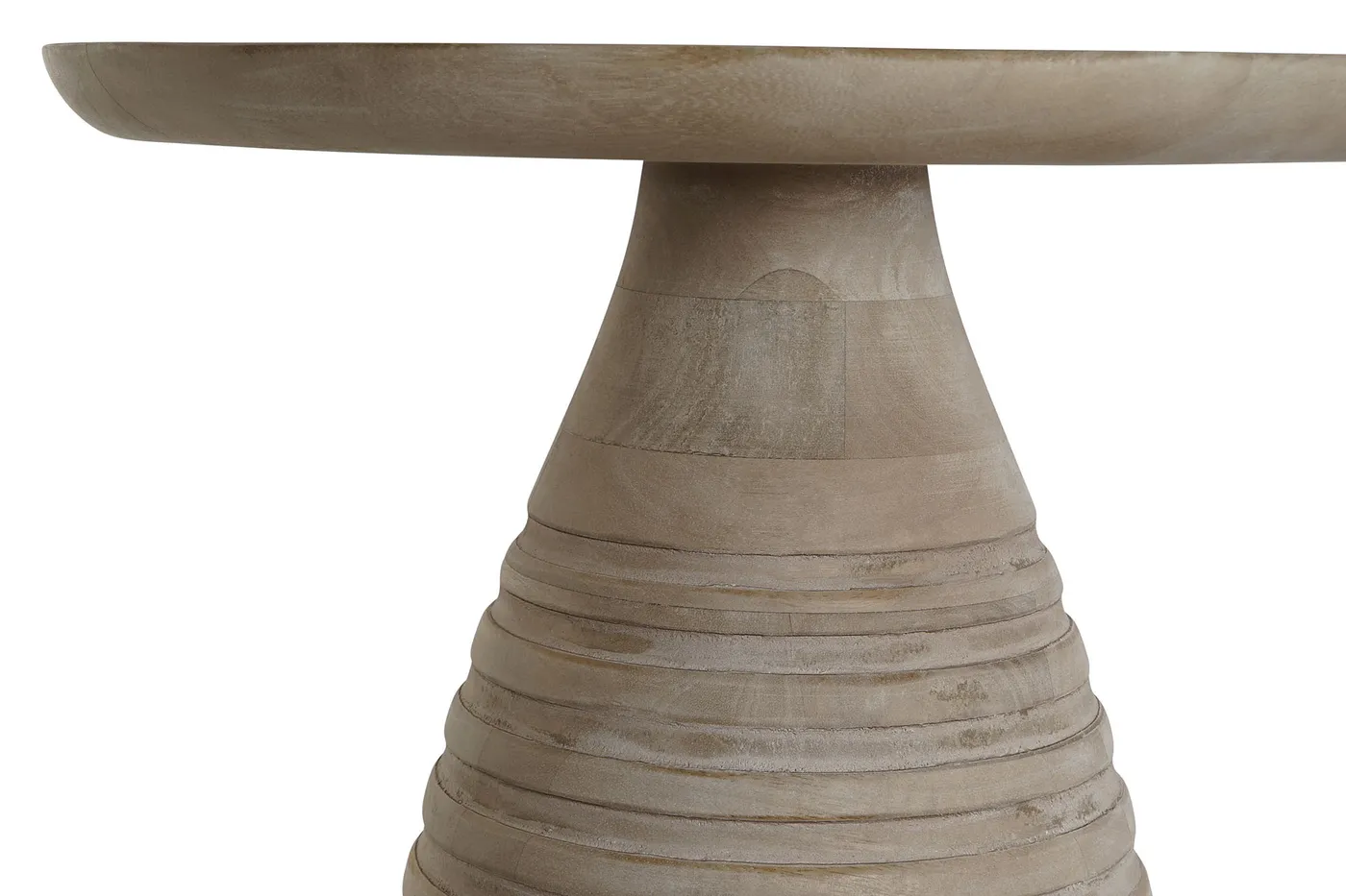 Table d’appoint en métal et bois naturelle — Photo 2