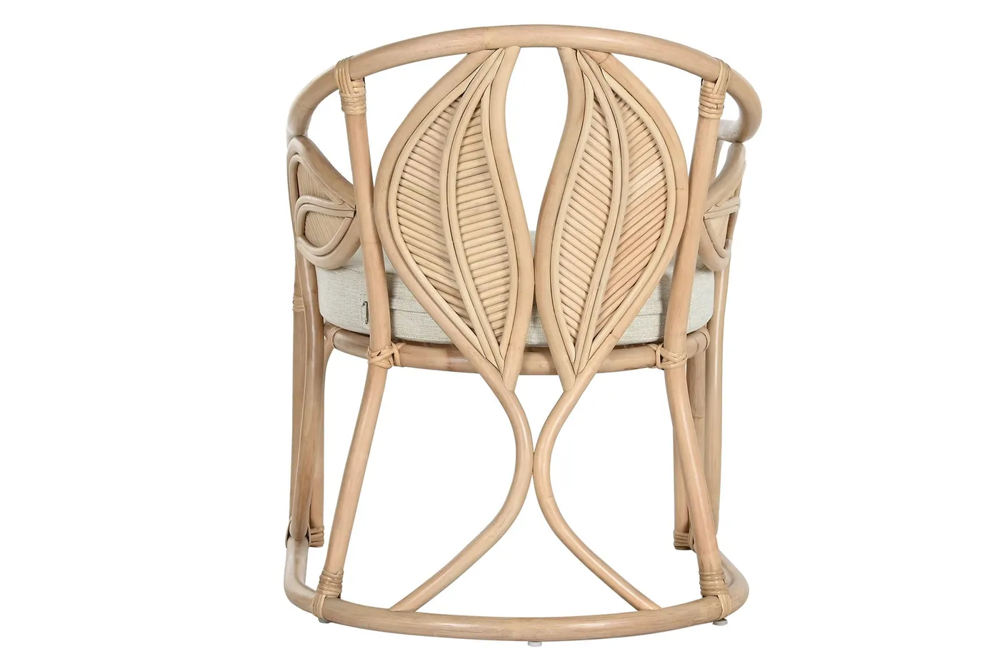 Silla hoja de ratán natural — Foto 2