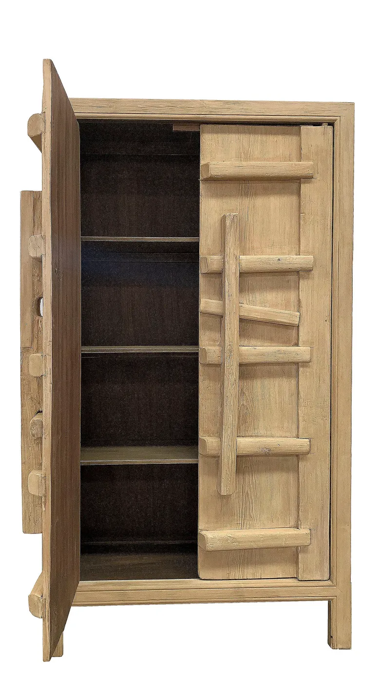 Armoire massif en orme naturelle — Photo 2