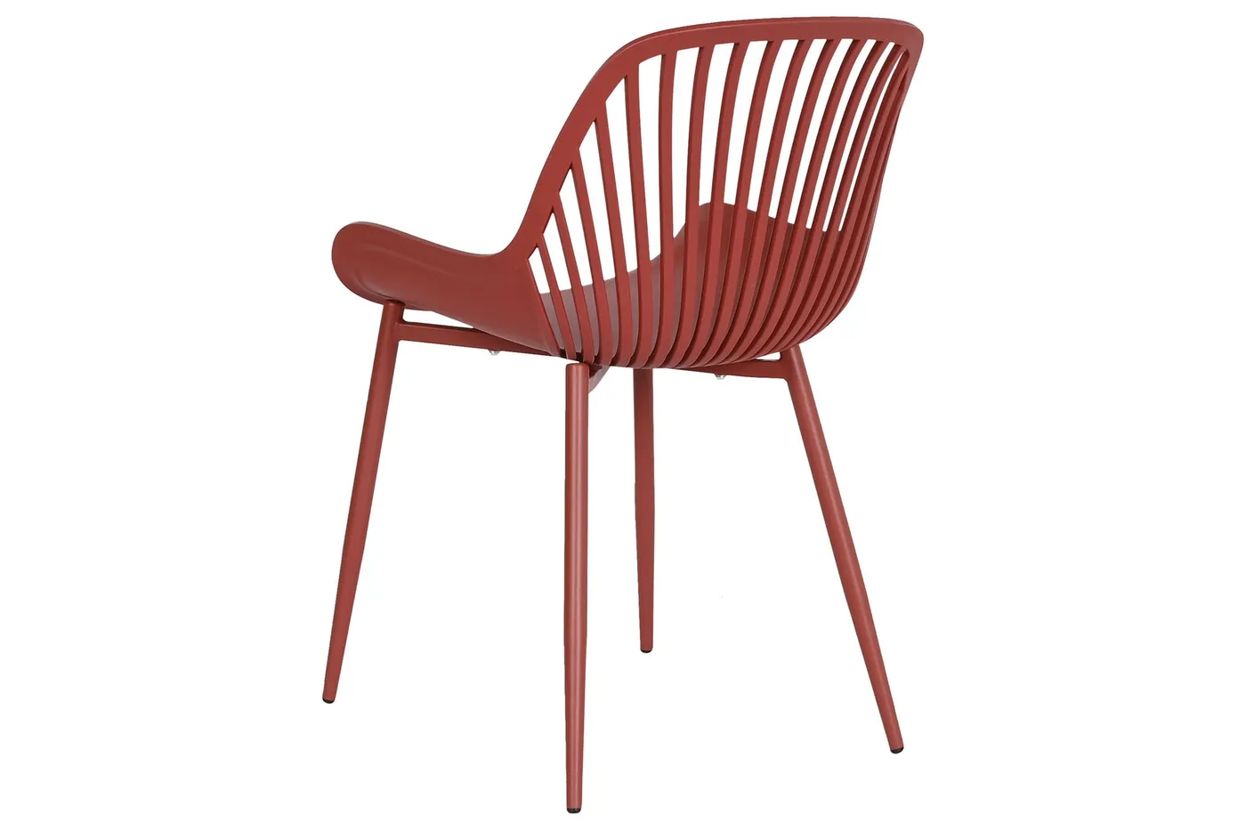 Metal polypropylene terracotta chair — Photo 2