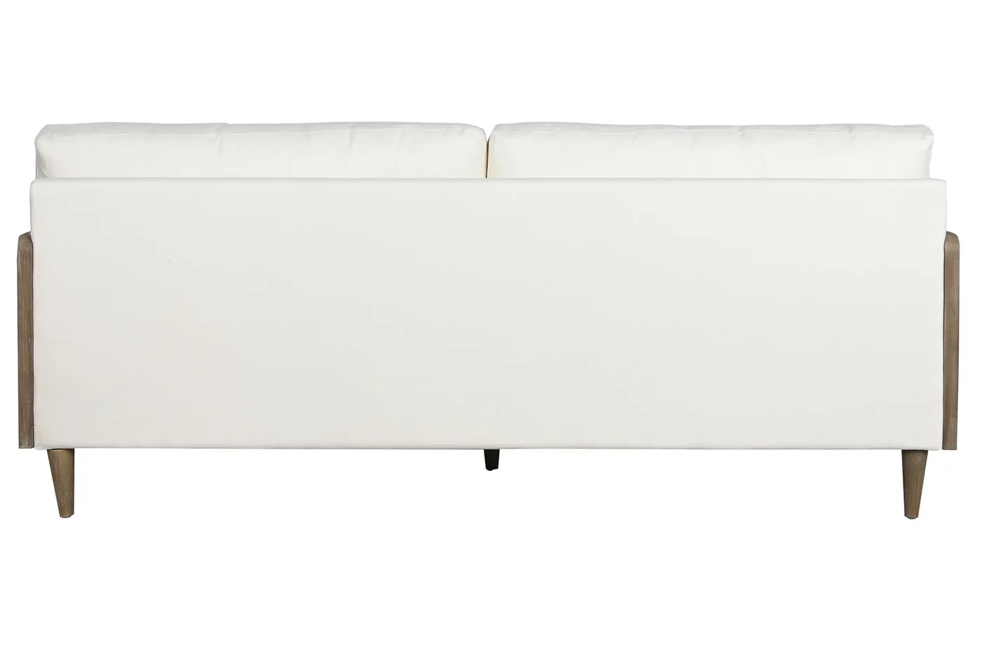 Rattan polyester sofa – brown — Photo 2
