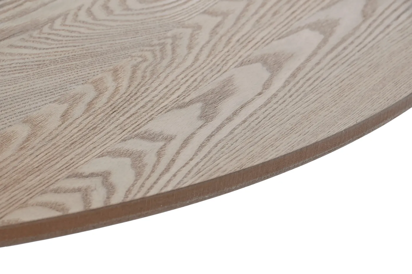 Ronde tafel met deur van paulownia — Foto 2