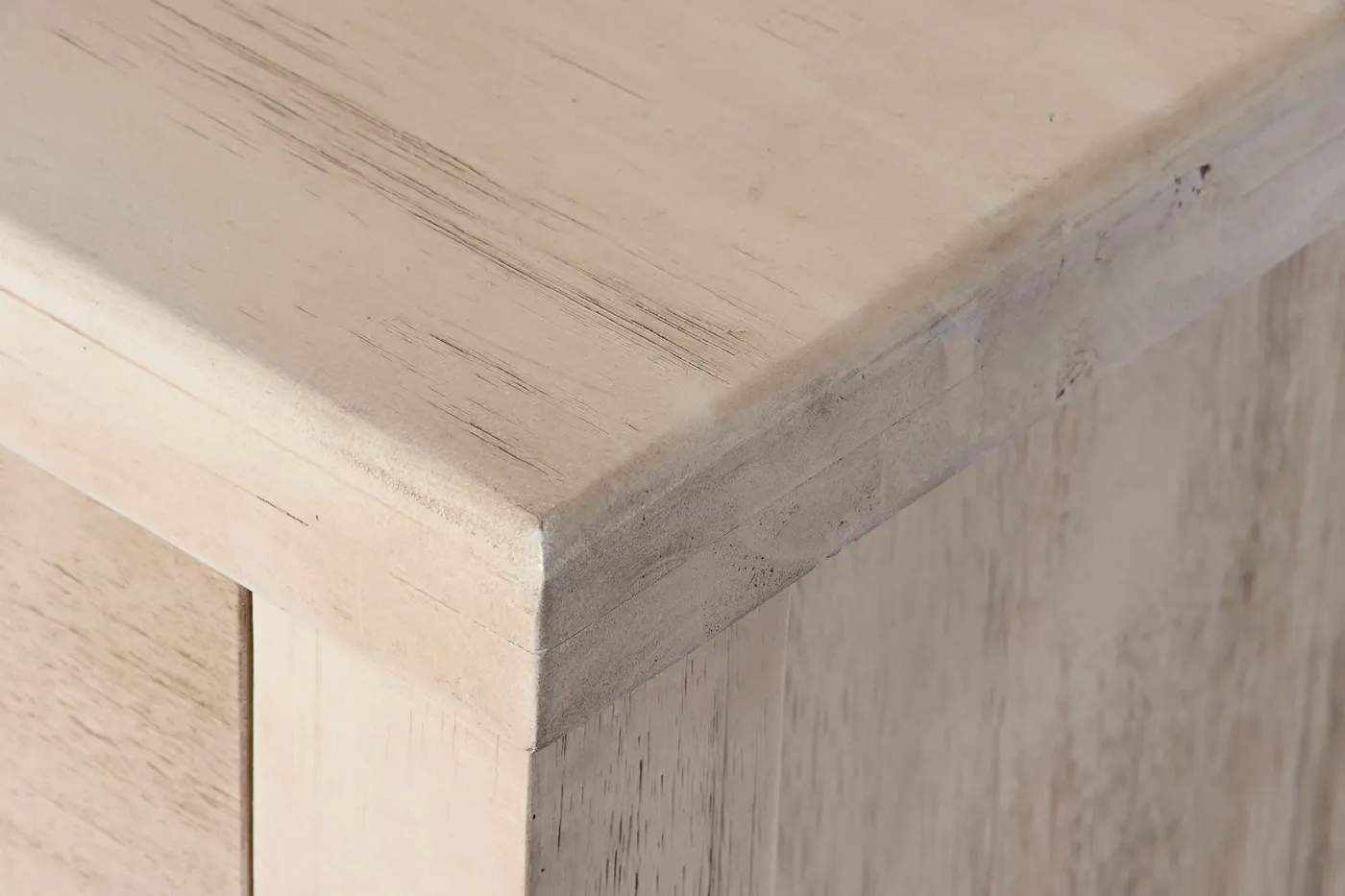 Tv-meubel van acacia naturel — Foto 2
