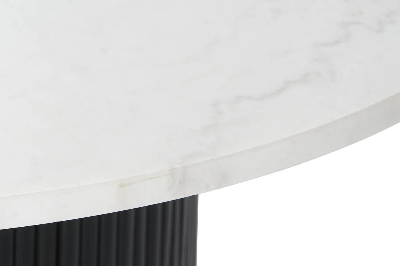 Marble MDF coffee table – white — Photo 2