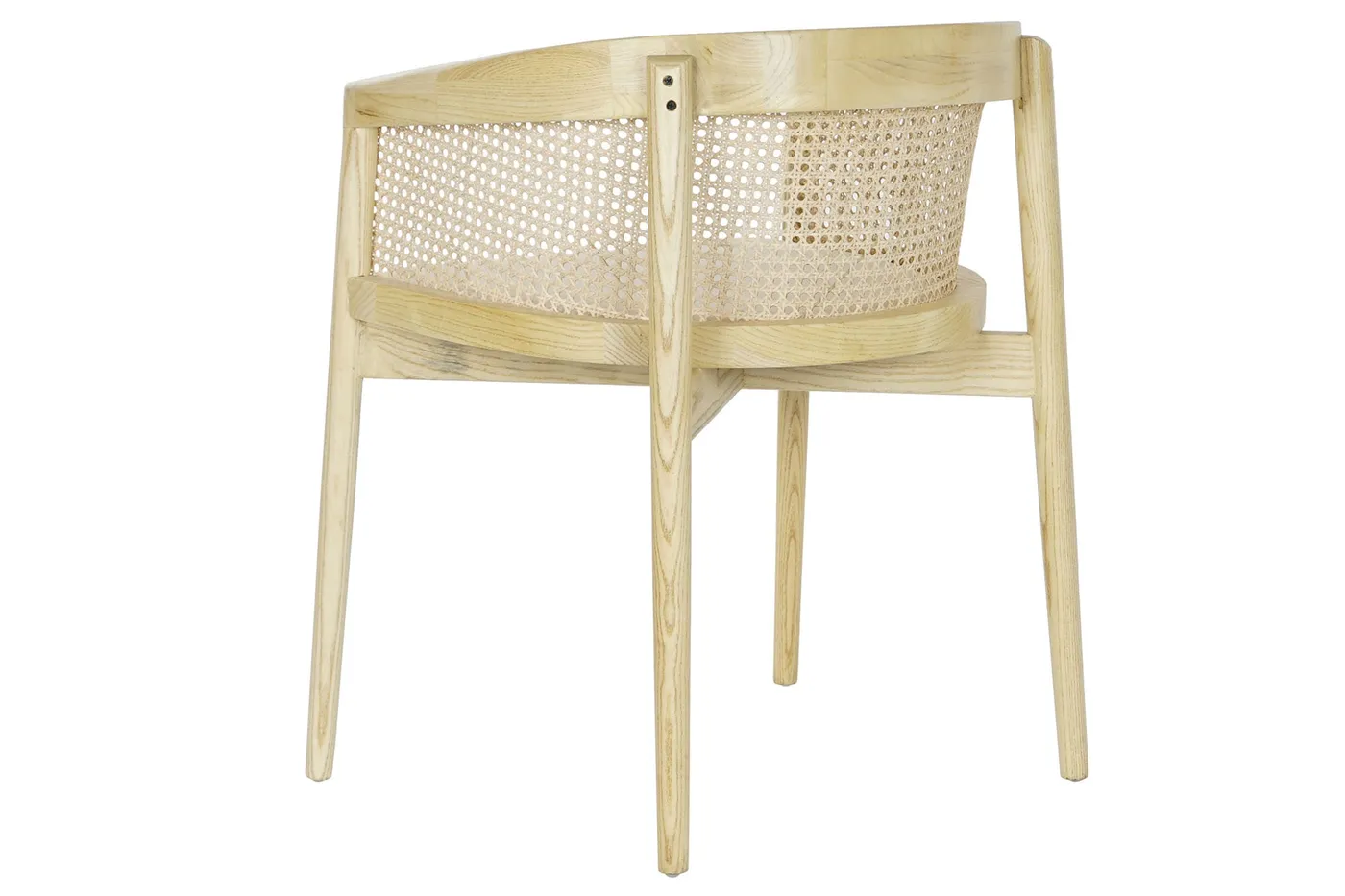Elm rattan cane webbing chair – natural — Photo 2