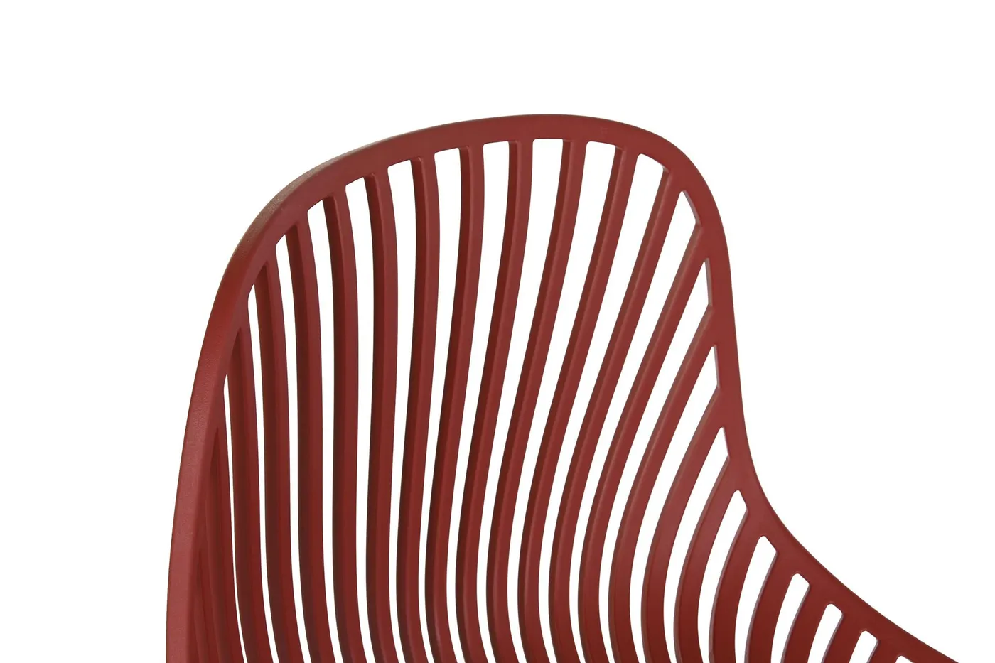 Taburete de polipropileno, metal y terracota — Foto 2