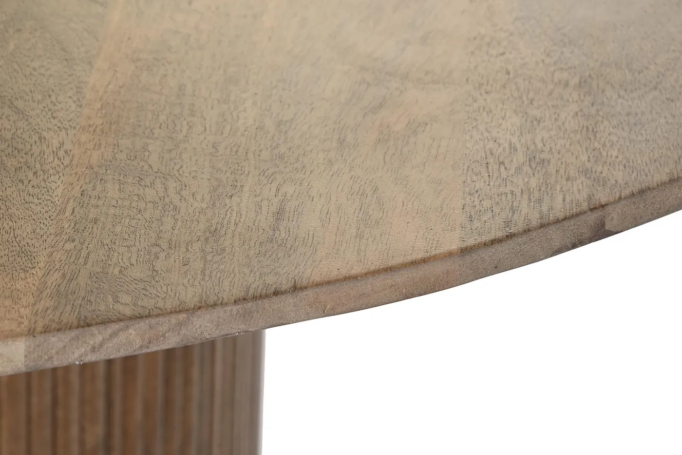 Mango wood dining table – natural — Photo 2