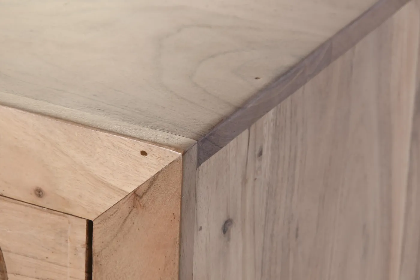 Palmboom dressoir van acacia en MDF — Foto 2