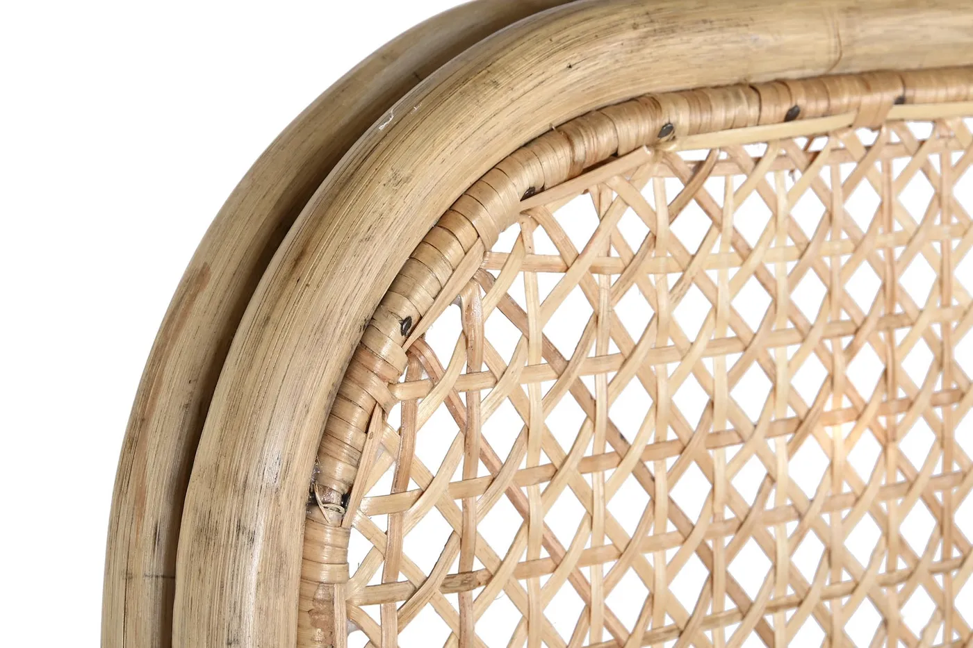 Hoofdbord bed van rotan — Foto 2