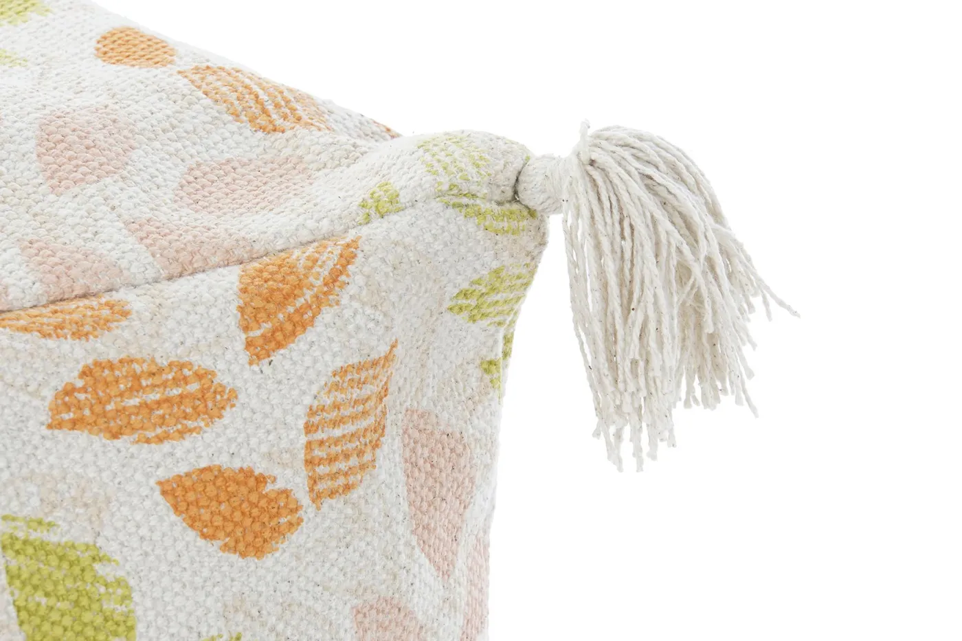 Coussin feuilles à poser au sol en coton — Photo 2