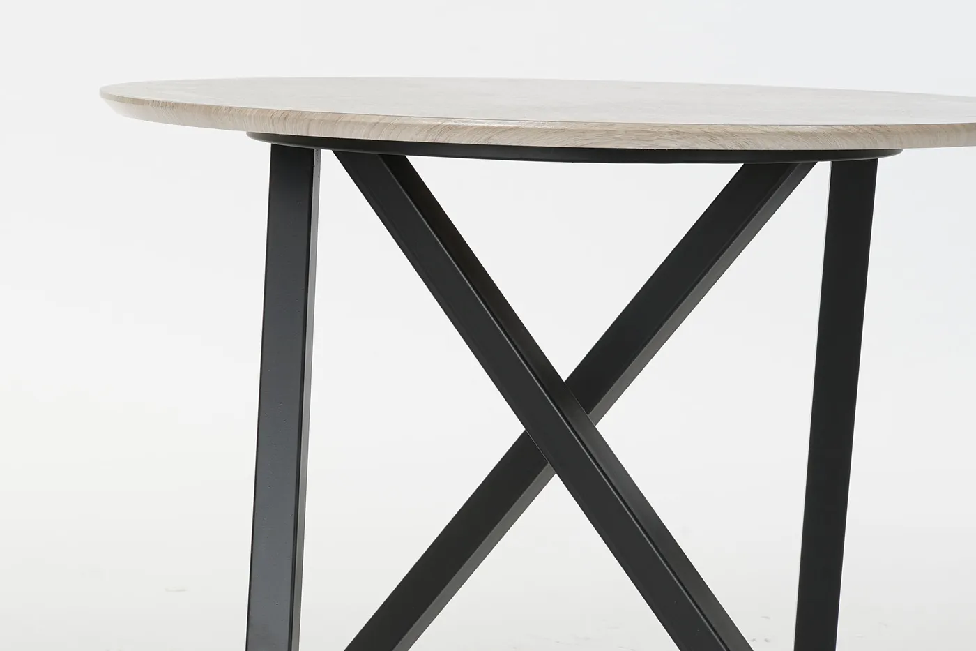 Metal wood side table — Photo 2