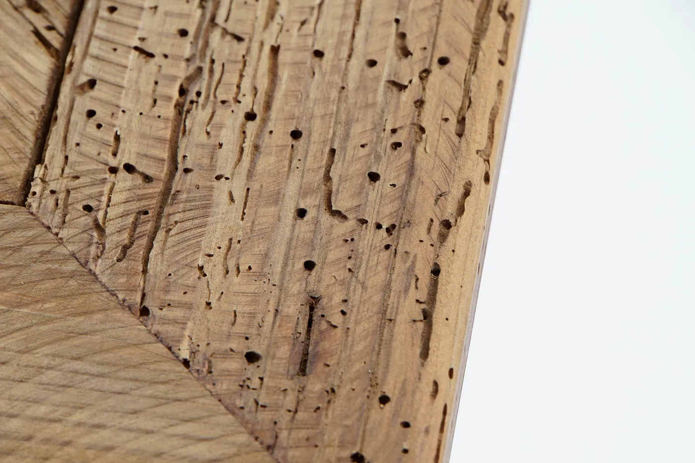 Meuble TV en bois et matériau recyclé naturel — Photo 2