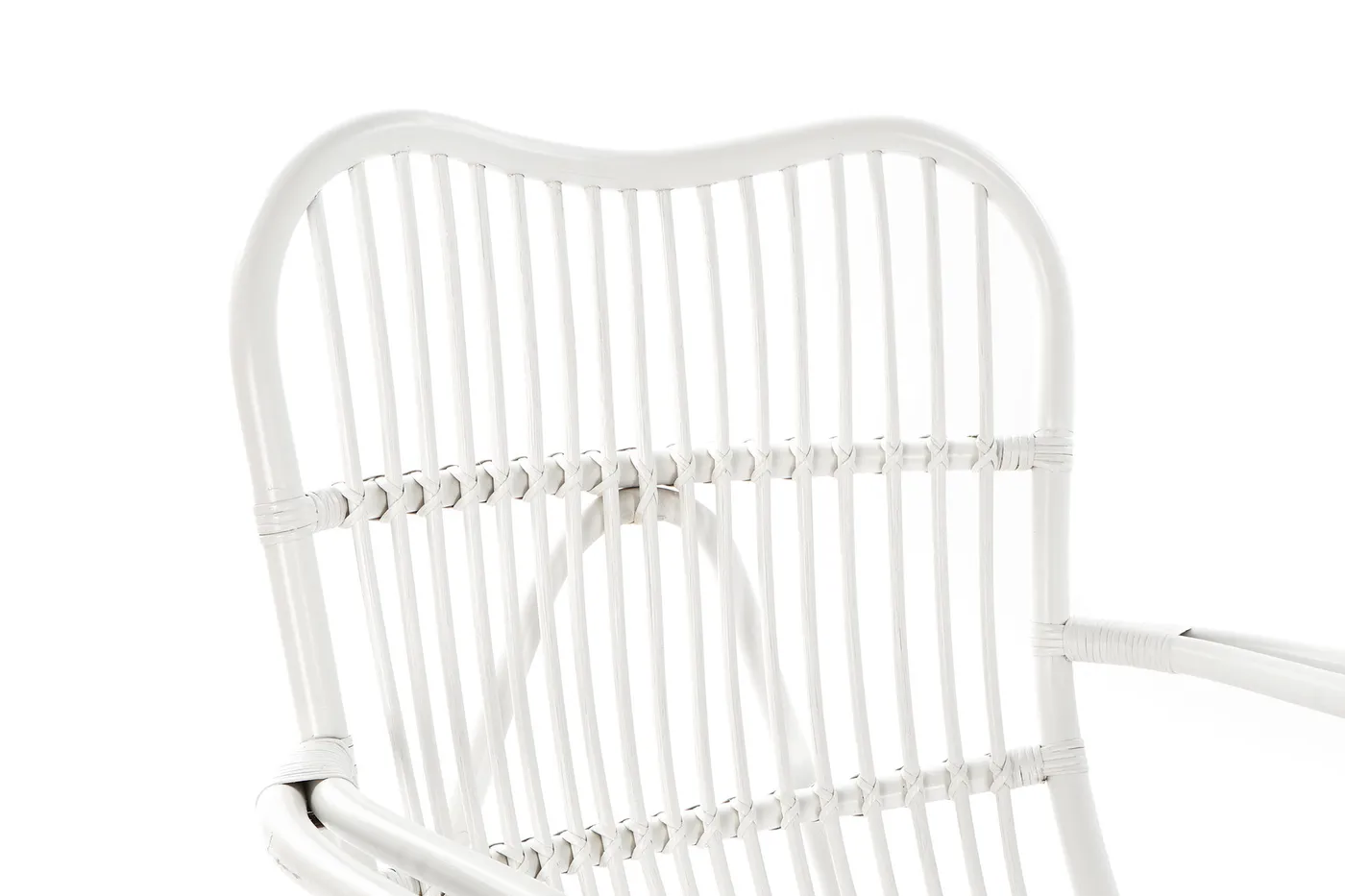Fauteuil van rotan wit — Foto 2