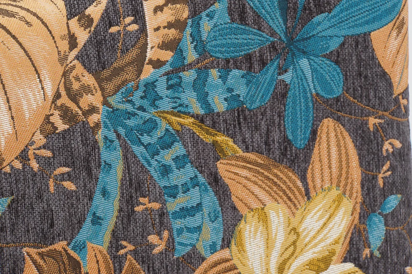 Tête de lit feuilles en polyester et bois — Photo 2