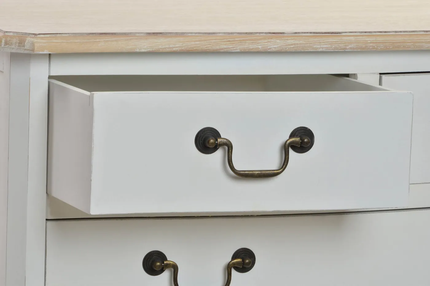 Commode van hout naturel / wit — Foto 2