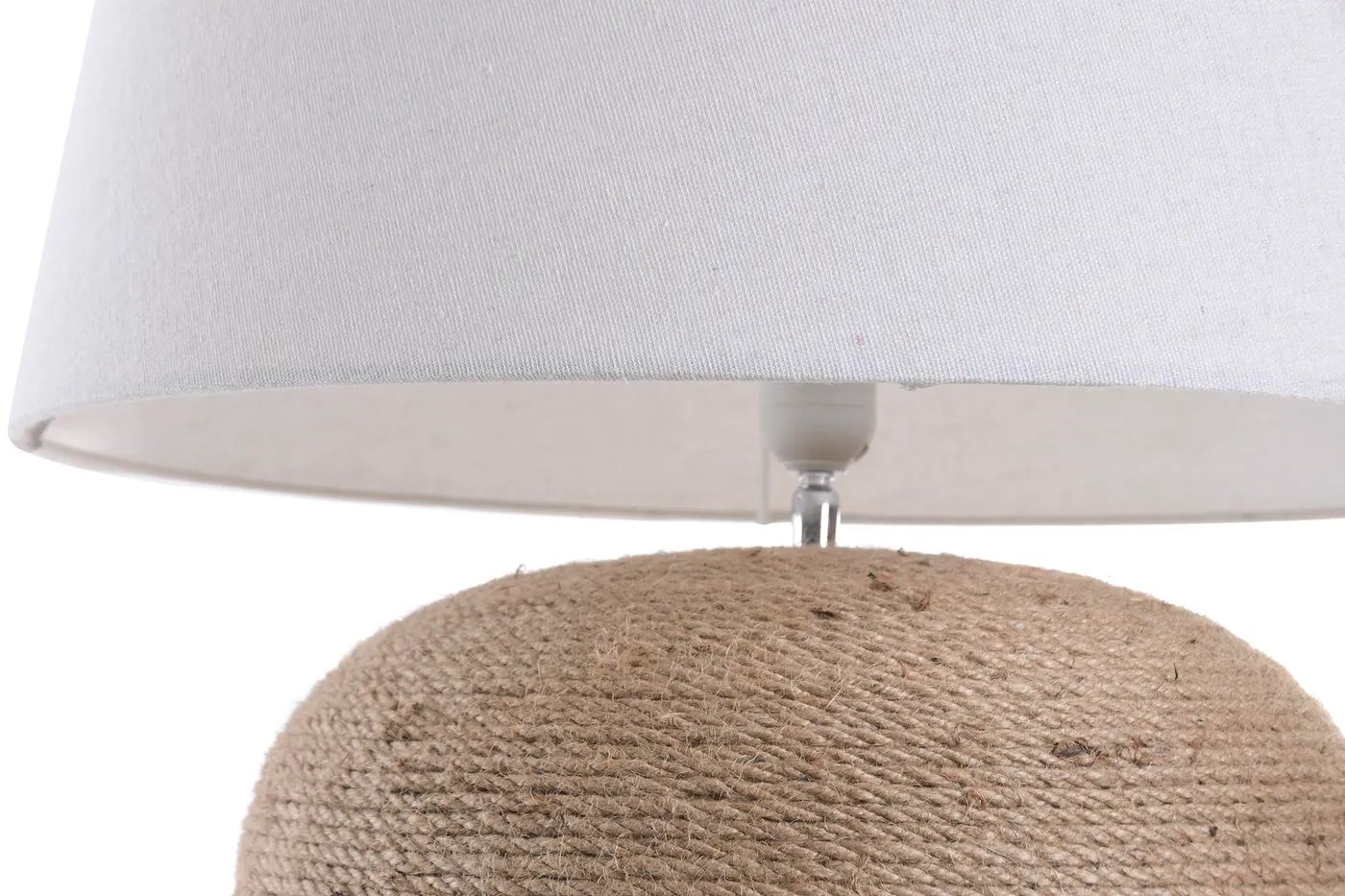 Rope dolomite table lamp – natural — Photo 2