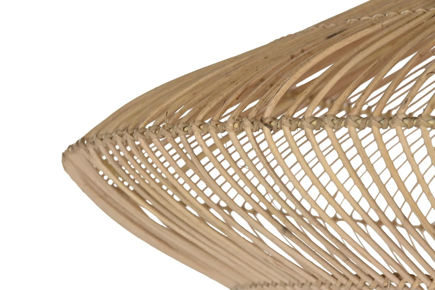 Handmade bamboo lampshade – natural — Photo 2