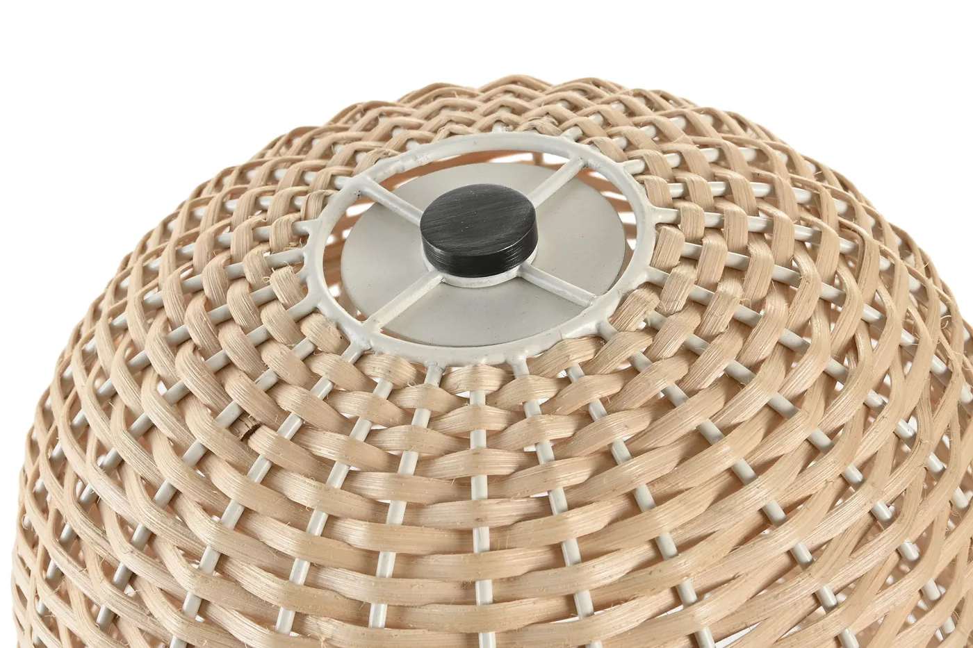 Rattan table lamp – beige — Photo 2