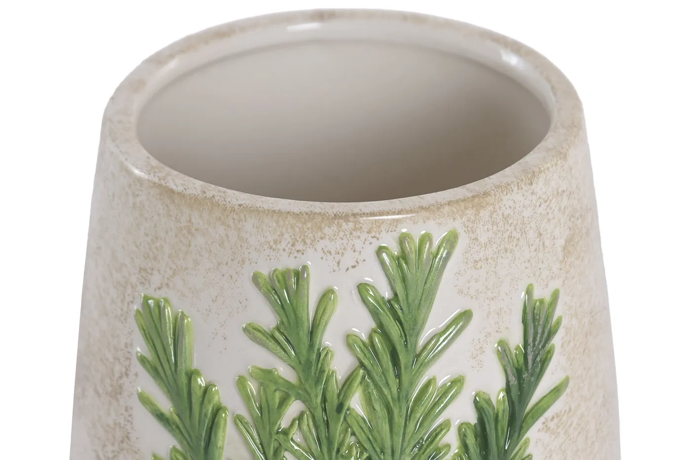 Ceramic planter artificial plant (6 designs) — Photo 2