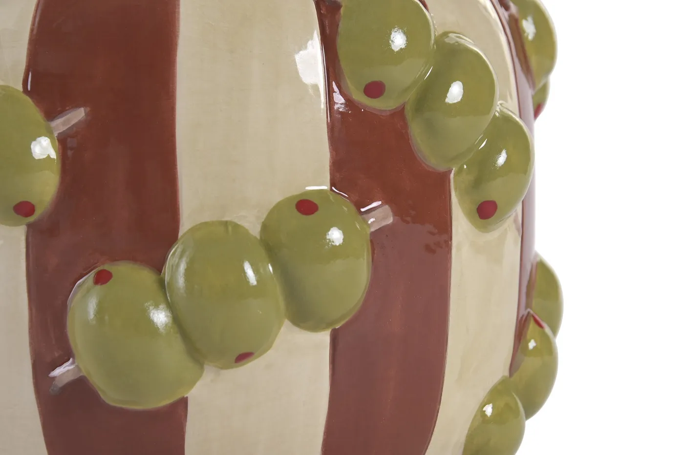 Ceramic planter – olive — Photo 2
