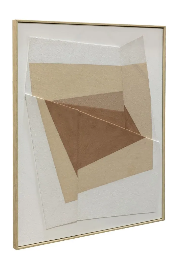 Tableau toile abstrait 3D en pin (2 modèles) — Photo 2