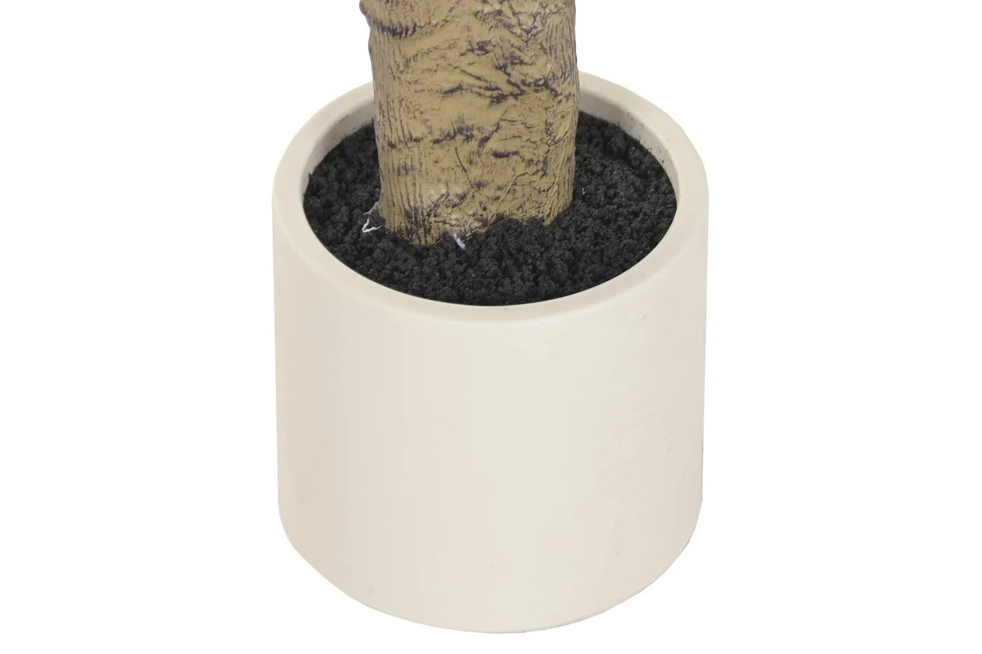 Kunstboom van polyester, cement en olijfhout groen — Foto 2