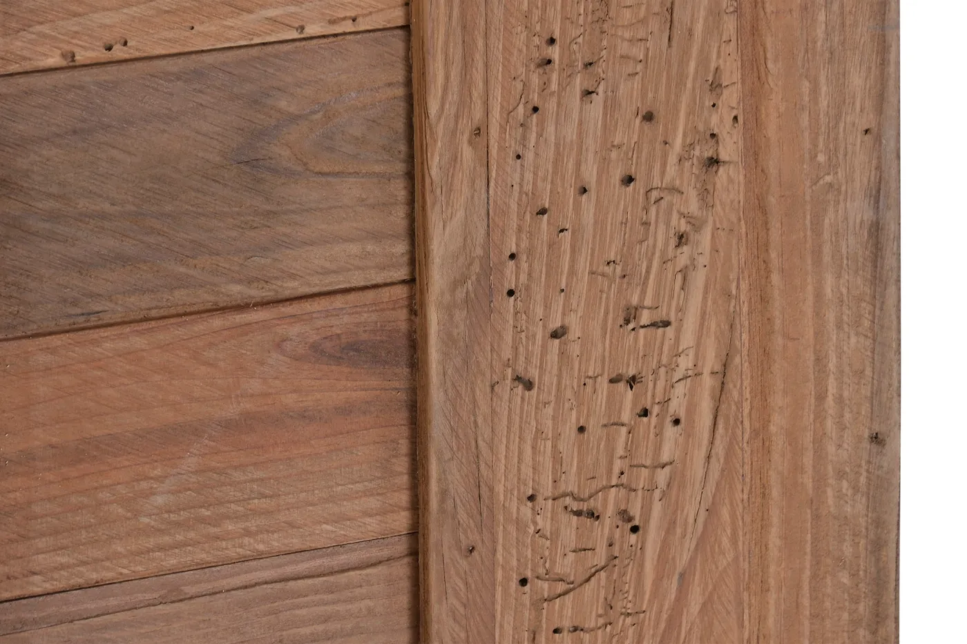 Décoration murale en bois et matériau recyclé — Photo 2