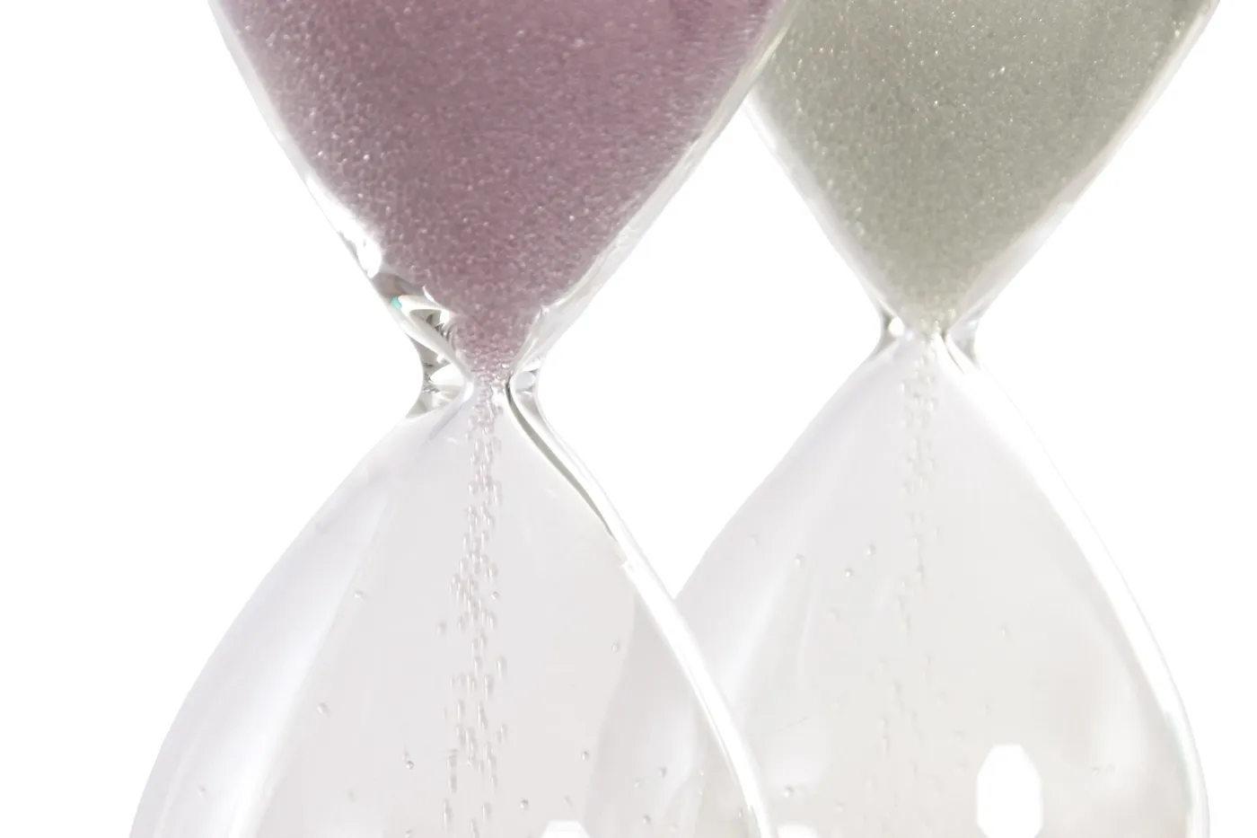 Glass clock – sand (2 designs) — Photo 2