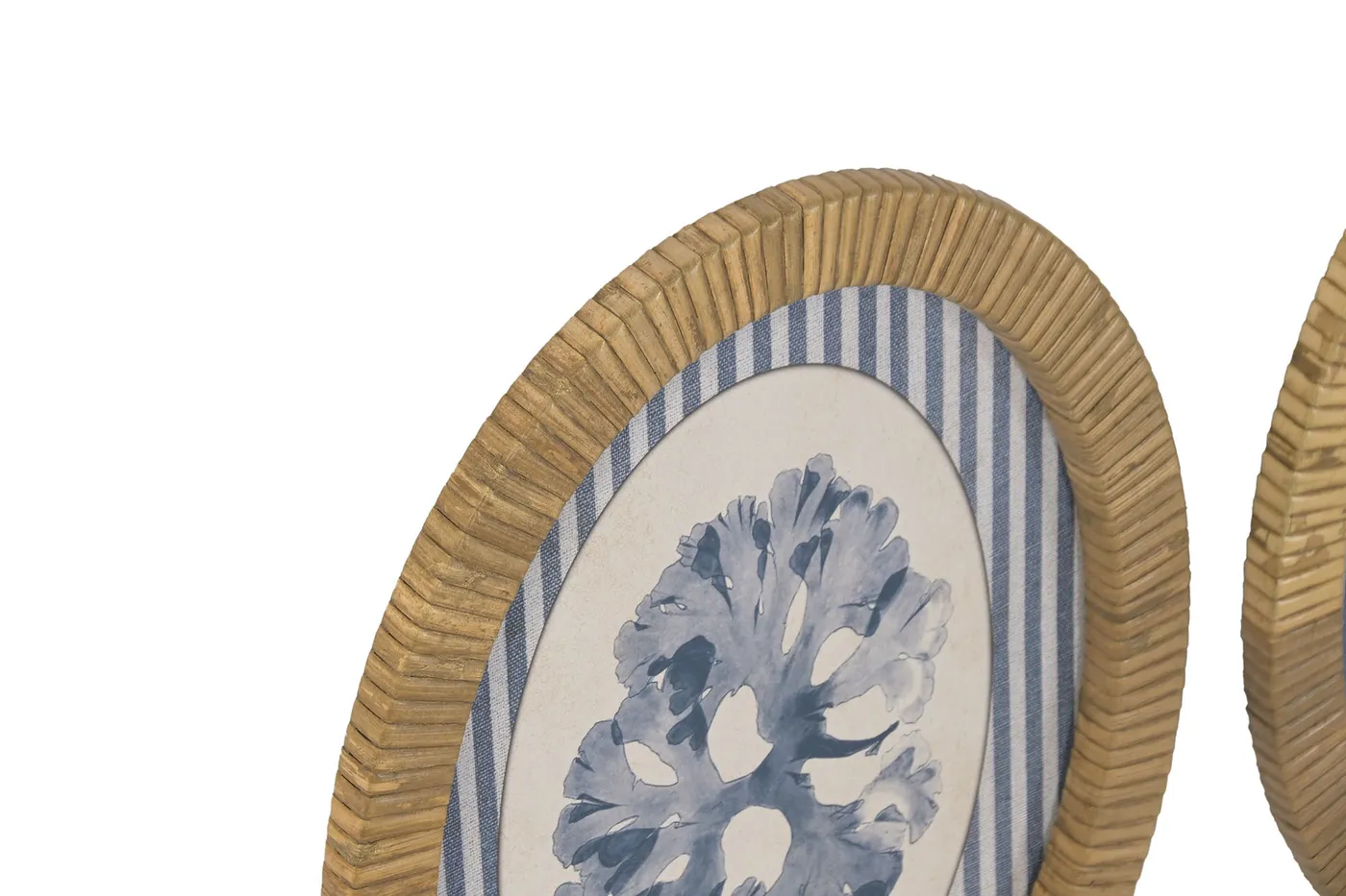 Tableau corail en verre et rotin (6 modèles) — Photo 2