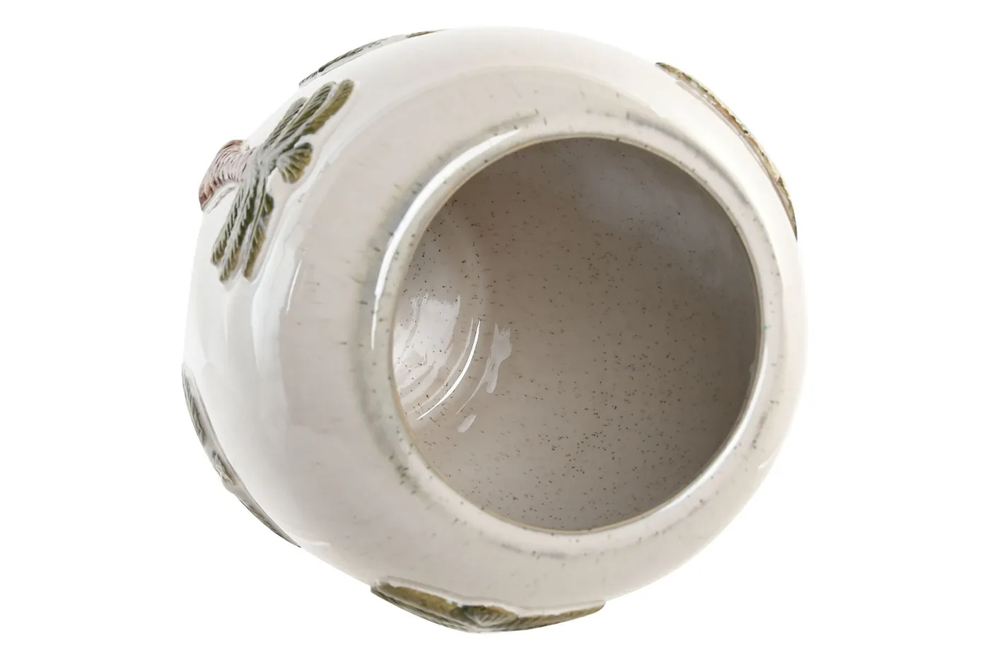 Palm trees painted ceramic vase — Photo 2