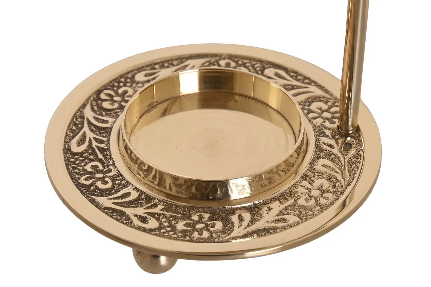 Incense brass wood stand (2 designs) — Photo 2