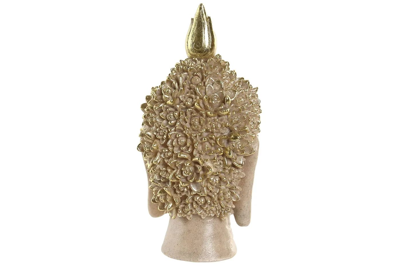 Figura buda de resina beige — Foto 2