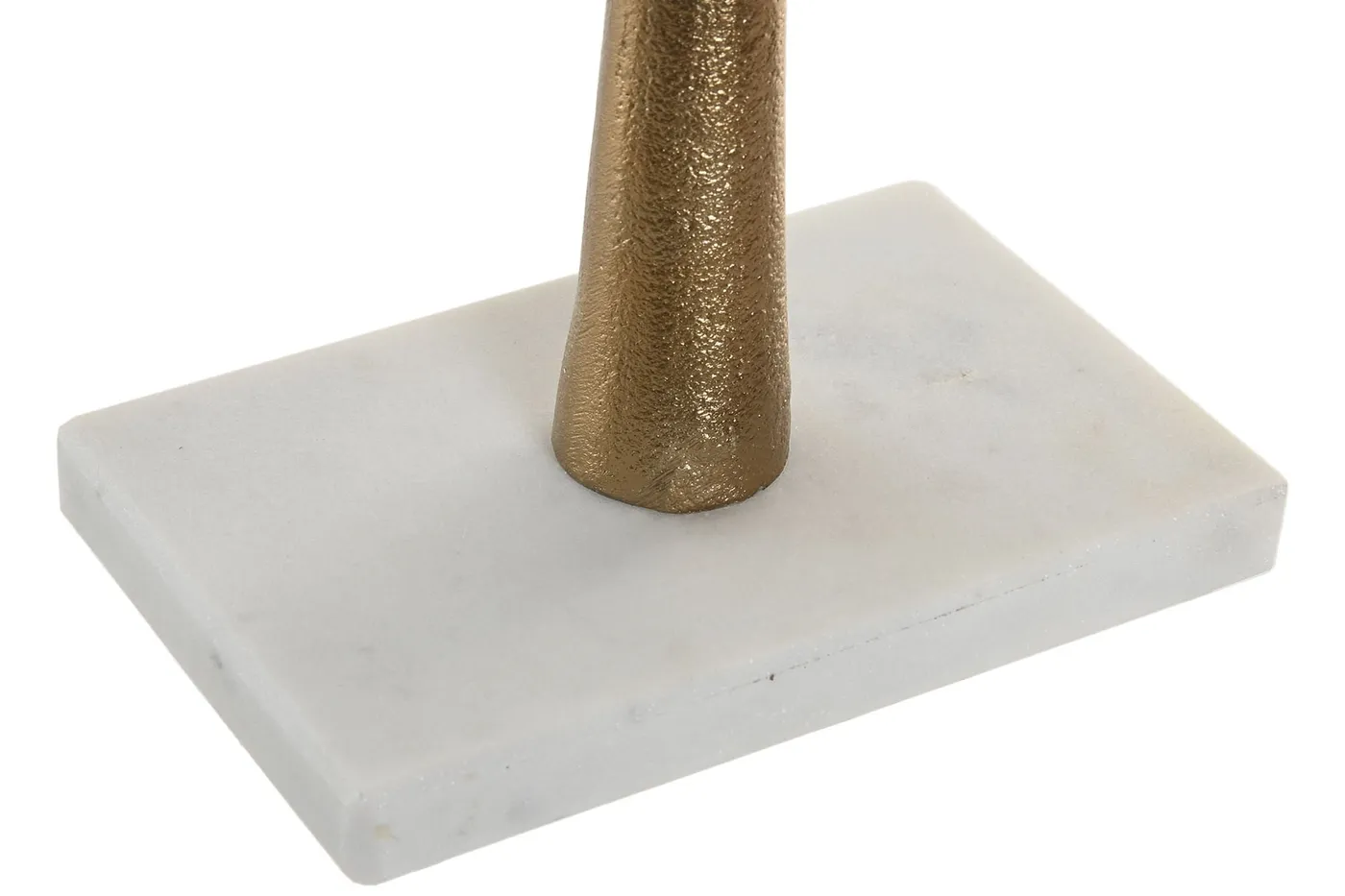 Palmboom decoratie van aluminium en marmer goud — Foto 2