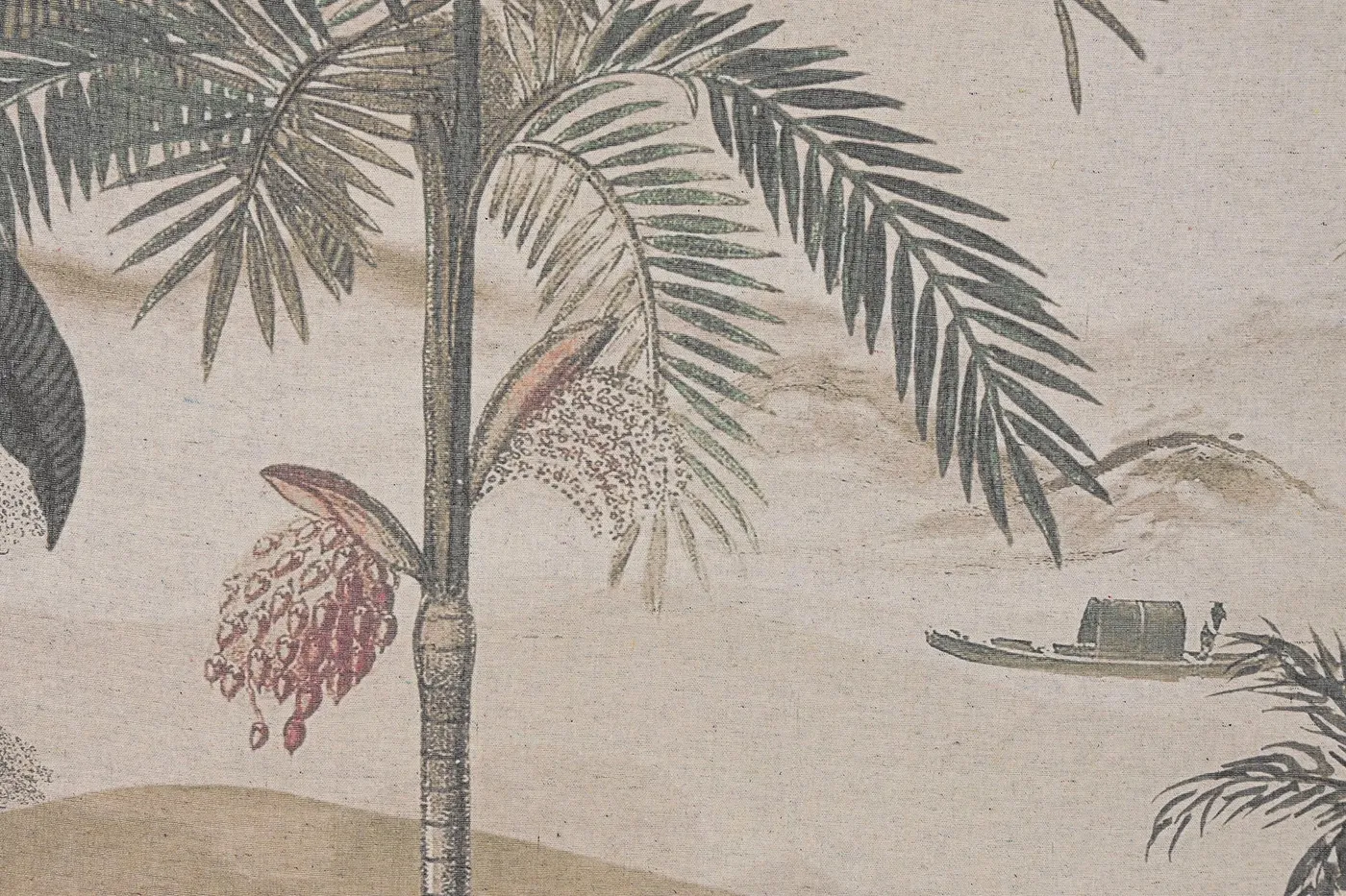 Palm trees linen fir canvas (2 designs) — Photo 2