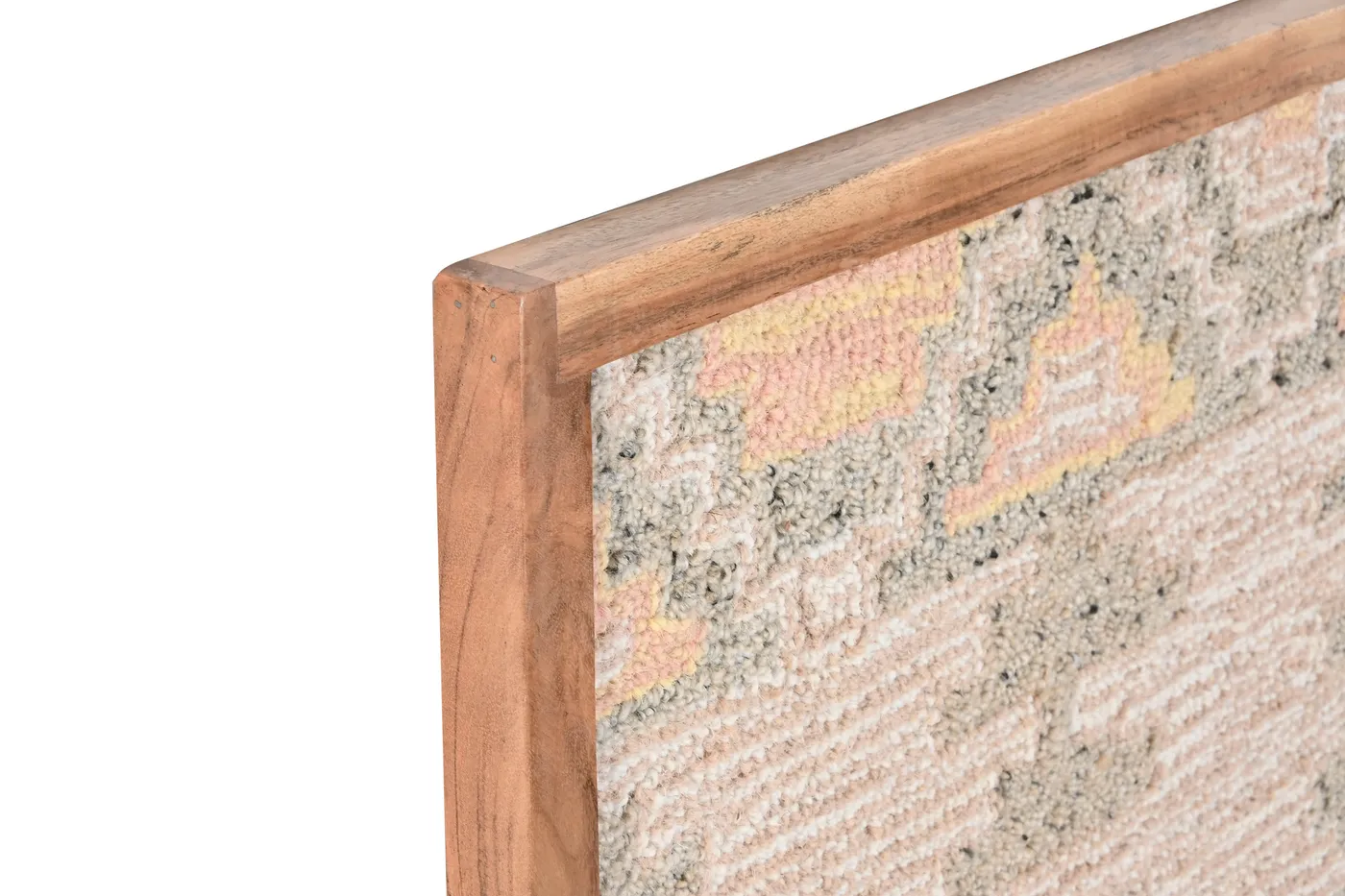 Tableau tapisserie murale en coton et acacia (2 modèles) — Photo 2