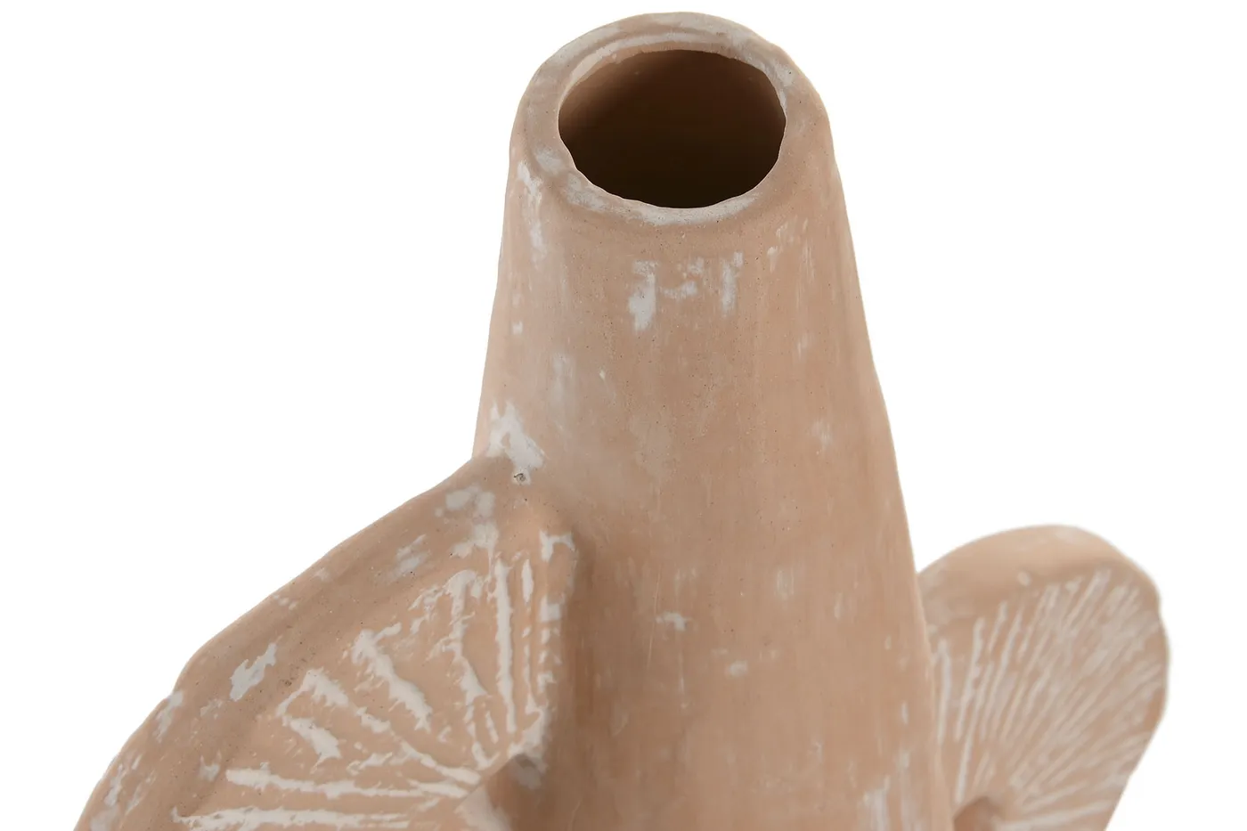 Jarrón con asas de terracota natural — Foto 3