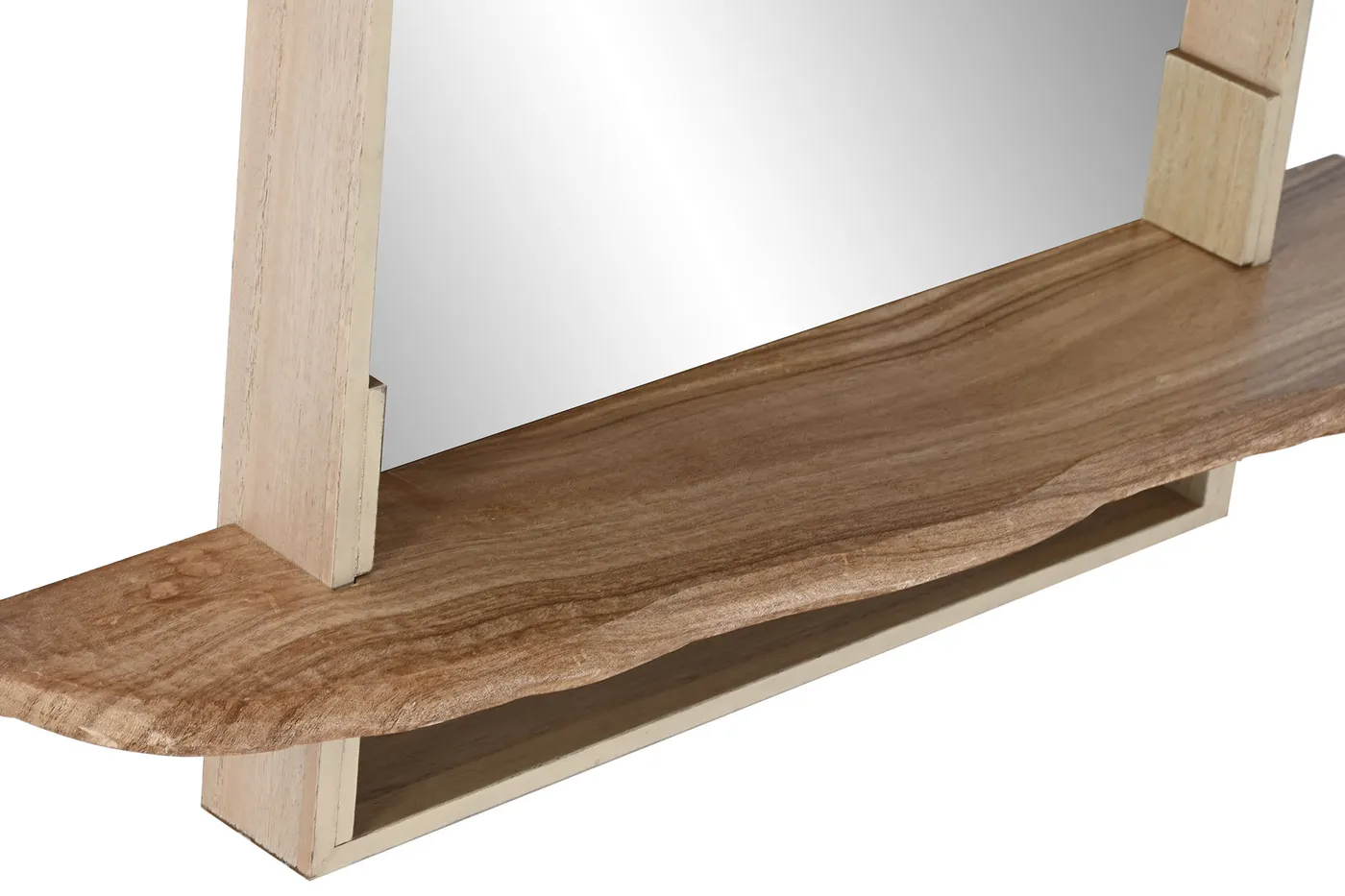 Espejo estantería de MDF natural — Foto 2