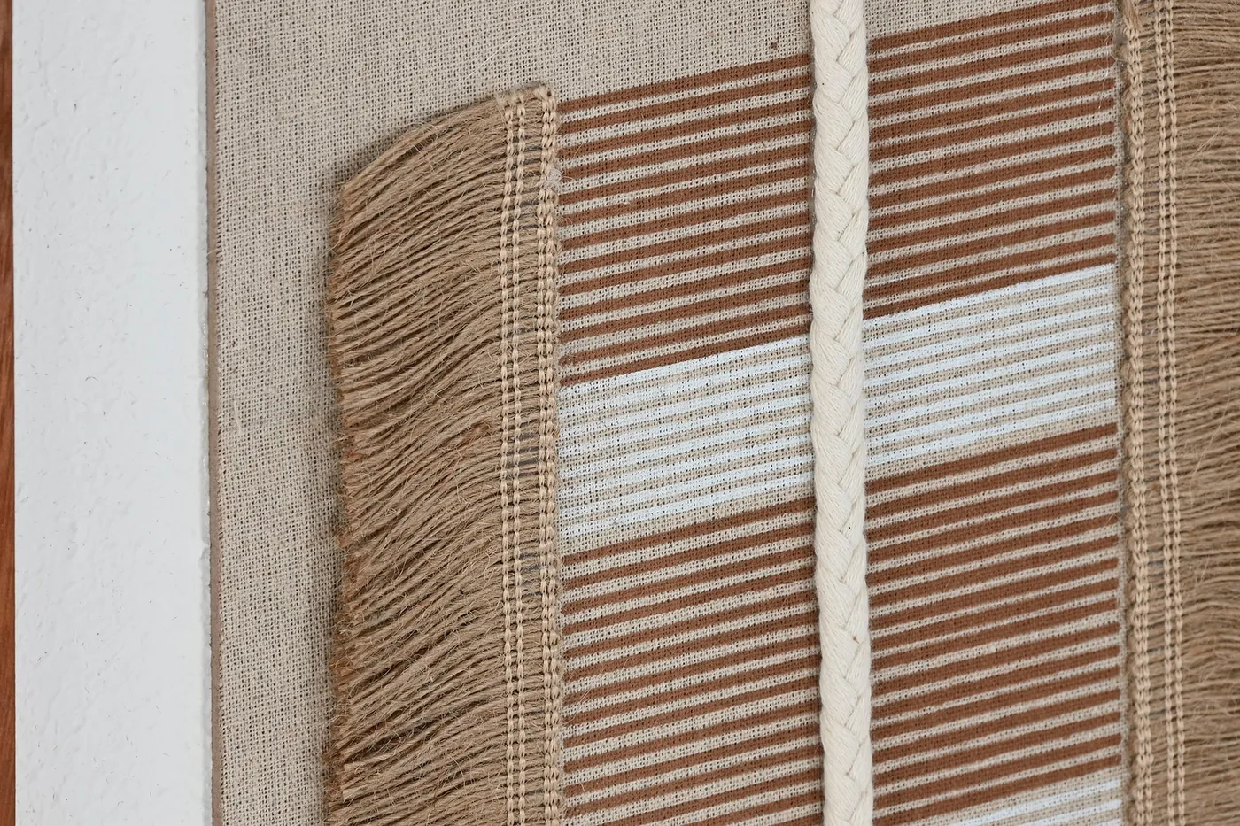 Modern 3D jute MDF wall art (4 designs) — Photo 2